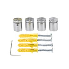 Afstandhouders RVS 15 mm set van 4