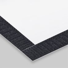 Blanco doek met klittenband