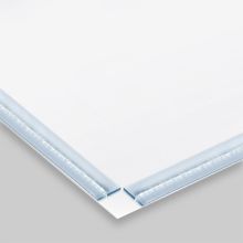 Blanco doek met platte pees