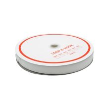 Klittenband zelfklevend hard wit per rol 30 mm