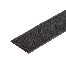Klittenband zelfklevend hard zwart 50 mm