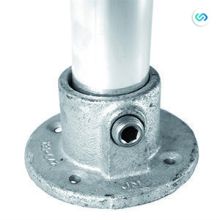 Wandplaat rond 42 mm