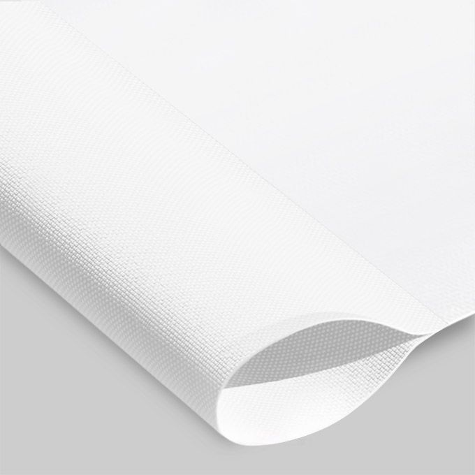 Blanco doek met tunnels