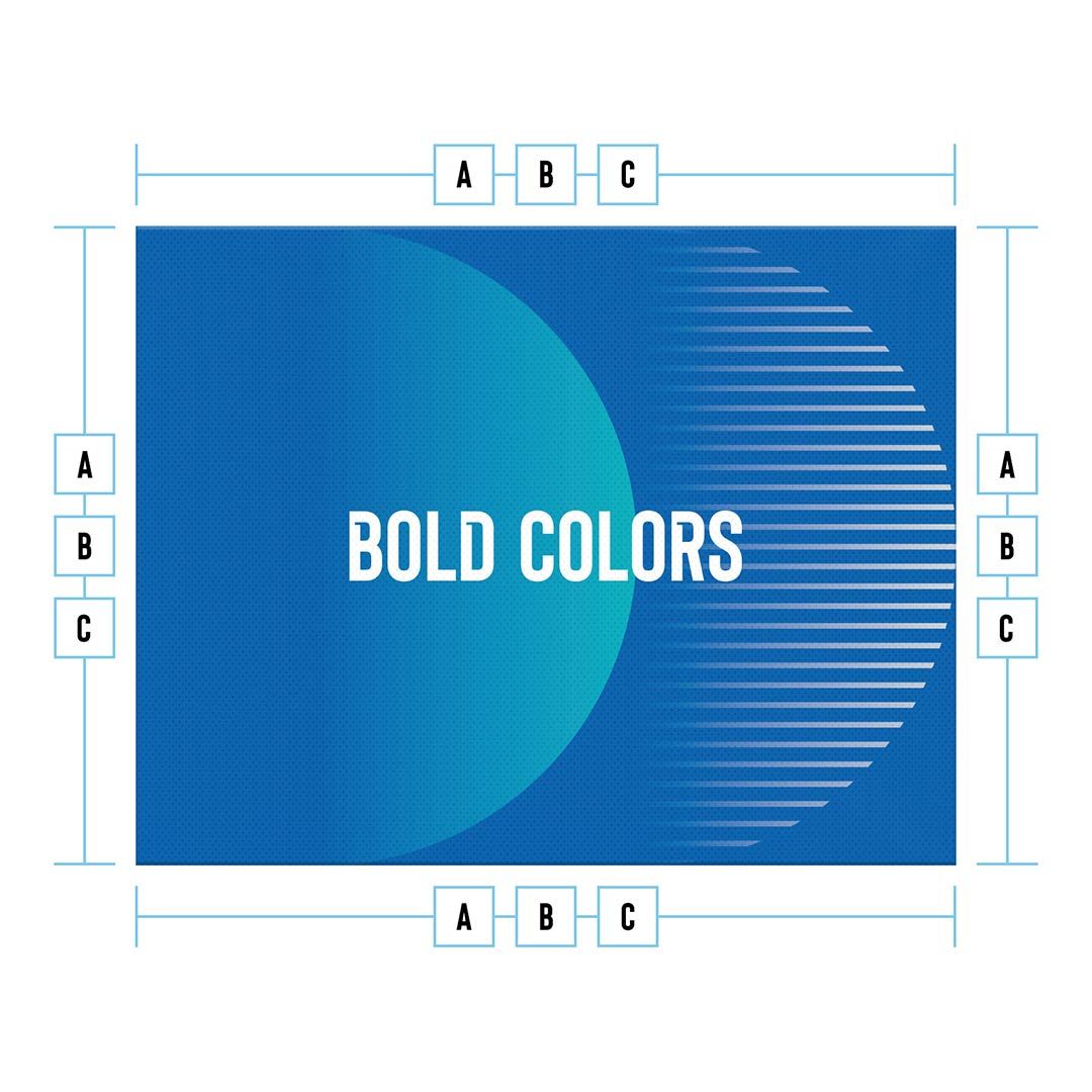 Doek met vrije confectie