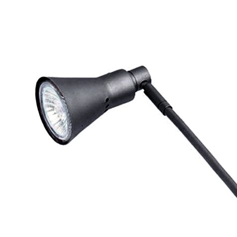 Halogeen lamp rollup zwart