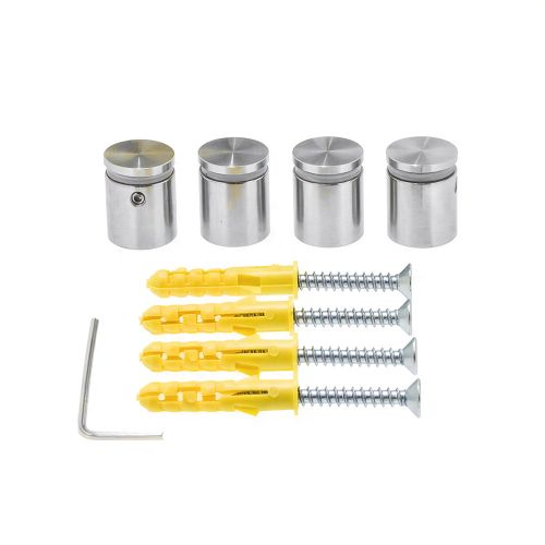 Afstandhouders RVS 15 mm set van 4