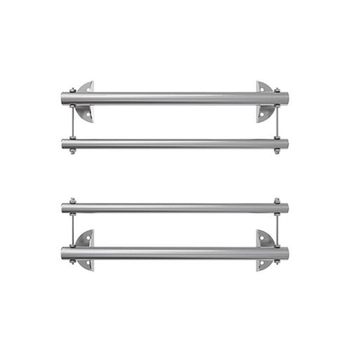 Baniersteun set van 2 100 cm vlak