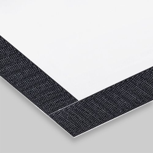 Blanco doek met klittenband