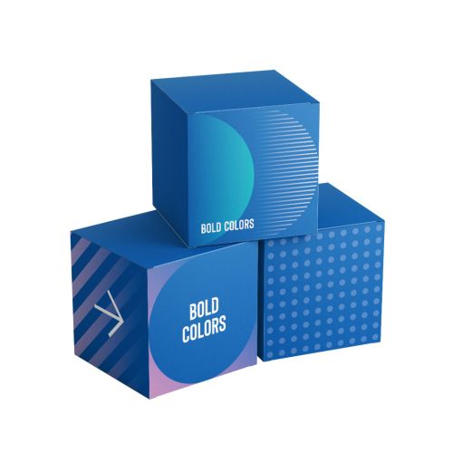 Gesloten kubus golfkarton