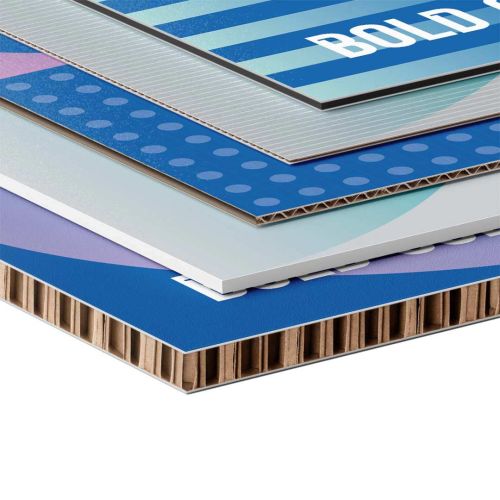 Panelen rechtstreeks geprint