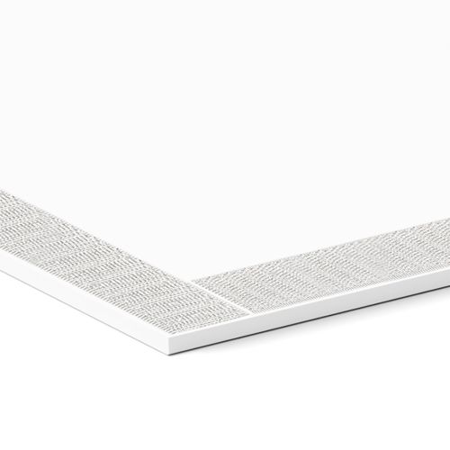 Panelen voorzien van klittenband