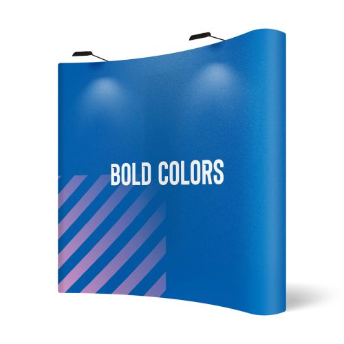 Visual popup wand gebogen magneet M