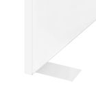 Halve simpele voet wit