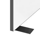 Halve simpele voet zwart